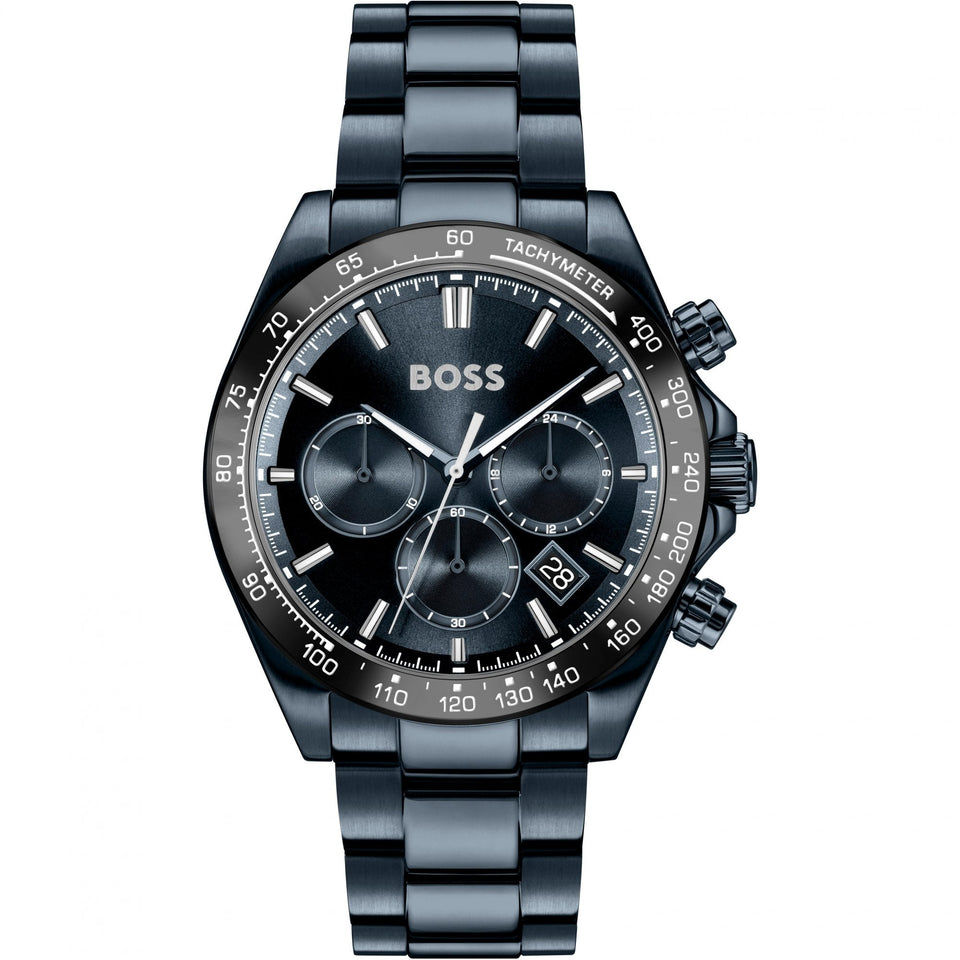 BOSS Men's HERO Dark Blue Dial Chronograph Watch