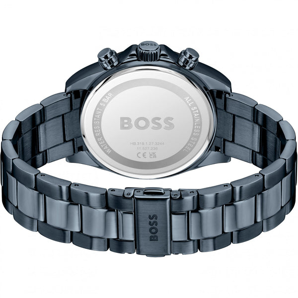 BOSS Men's HERO Dark Blue Dial Chronograph Watch