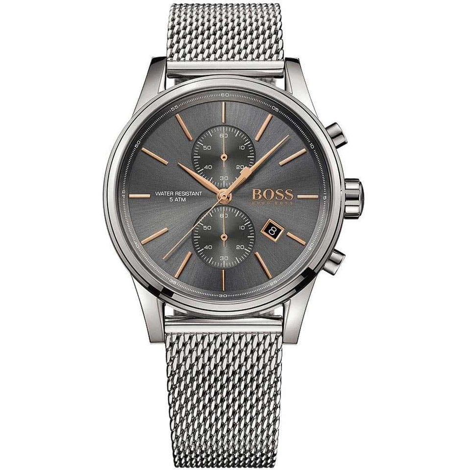 BOSS Men's JET Mesh Bracelet 41mm Watch
