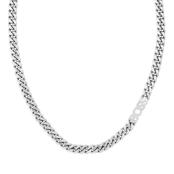 BOSS Men's Kassy Stainless Steel Chain Necklace
