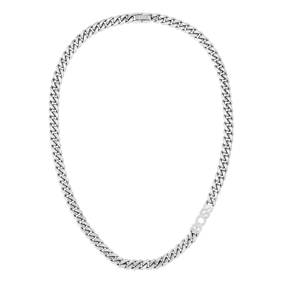 BOSS Men's Kassy Stainless Steel Chain Necklace