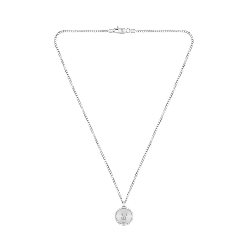 BOSS Men's North Star Stainless Steel Necklace