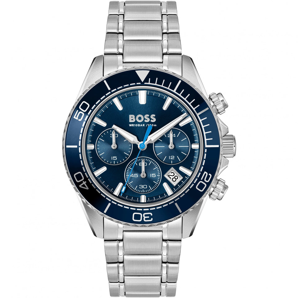 BOSS Men's Sealiner Blue Dial Bracelet Watch