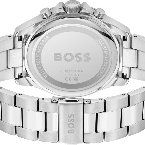 BOSS Men's TROPER Blue Dial Chronograph Watch