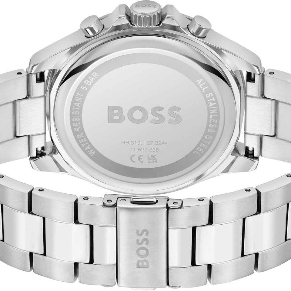 BOSS Men's TROPER Blue Dial Chronograph Watch