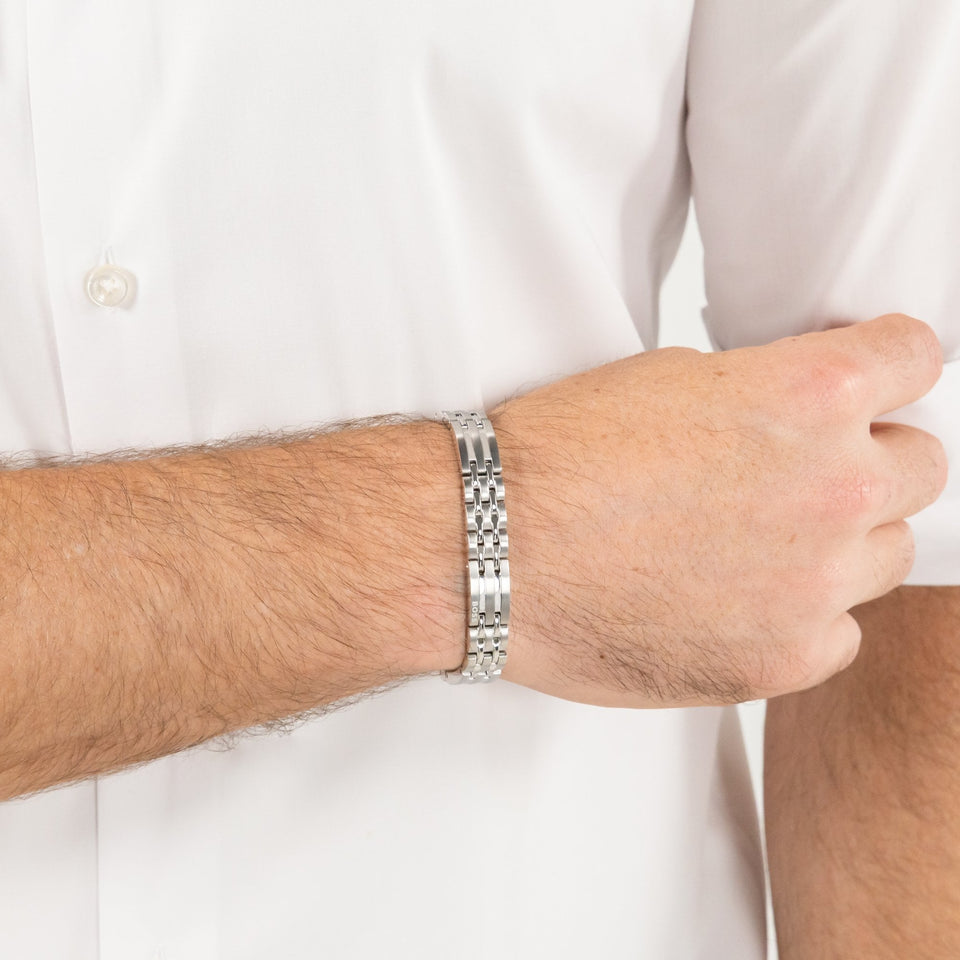 BOSS Men's Wesley Multi Link Stainless Steel Bracelet