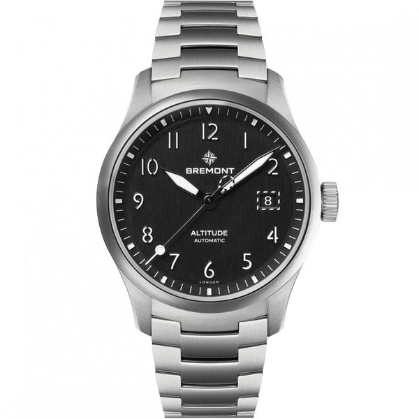 Bremont Altitude 39 Automatic 39mm Black Dial Bracelet Watch