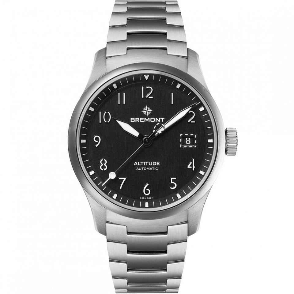 Bremont Altitude 39 Automatic 39mm Black Dial Bracelet Watch