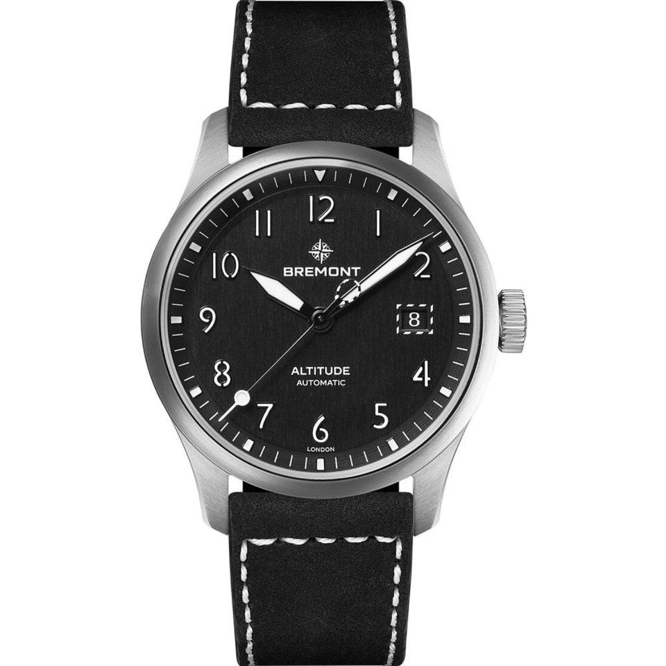 Bremont Altitude 39 Automatic 39mm Silver Dial Strap Watch