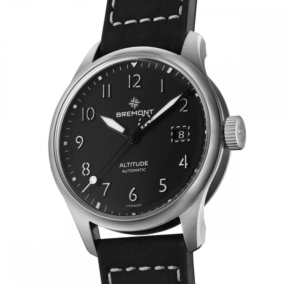 Bremont Altitude 39 Automatic 39mm Silver Dial Strap Watch