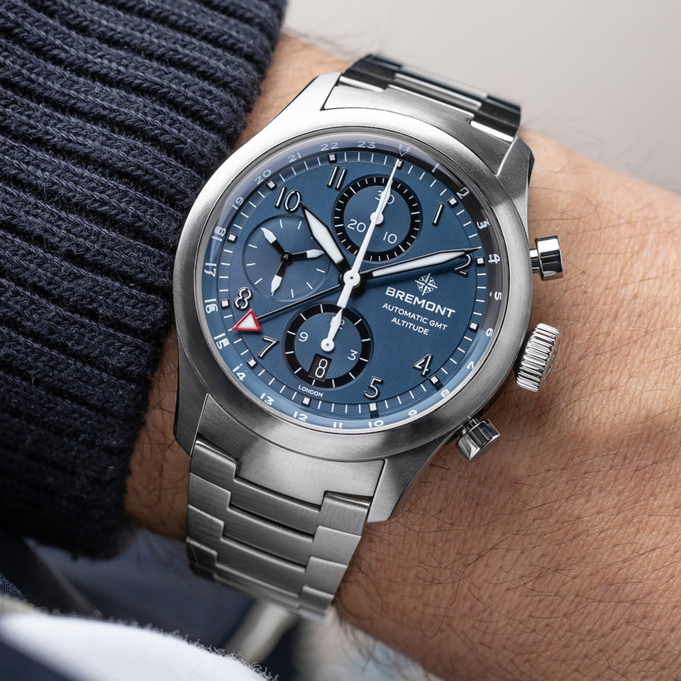 Bremont Altitude Air Force Blue 42mm Automatic Chronograph Watch