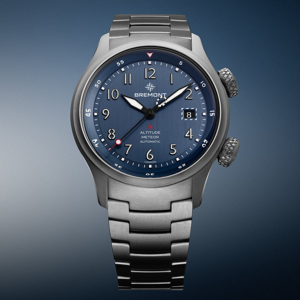 Bremont Altitude Air Force Blue 42mm Automatic Titanium Watch