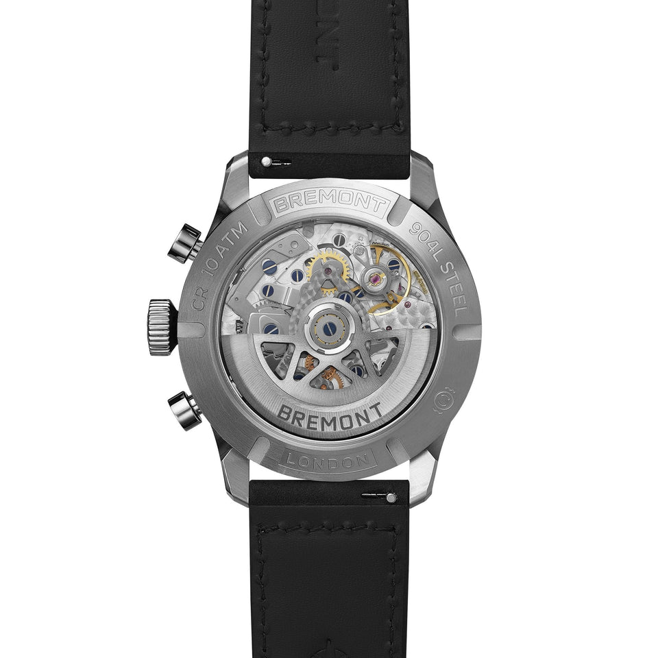Bremont Altitude Chronograph GMT 42mm Leather Strap Watch
