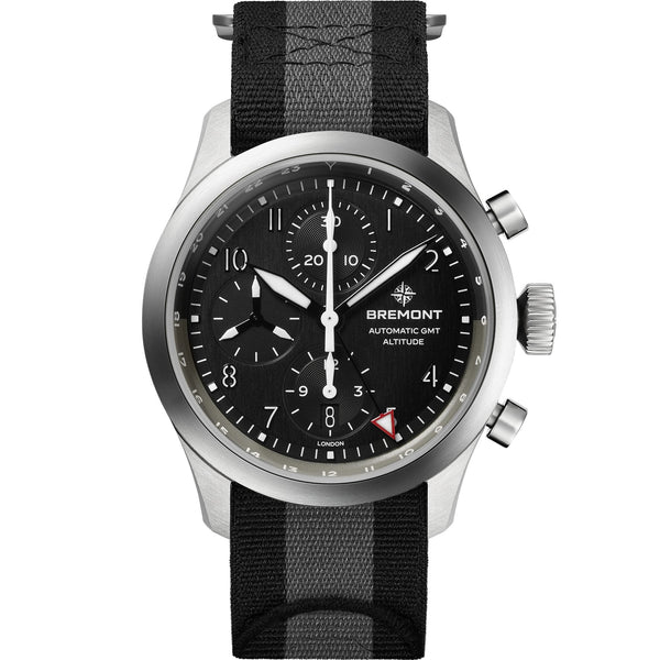 Bremont Altitude Chronograph GMT 42mm NATO Strap Watch