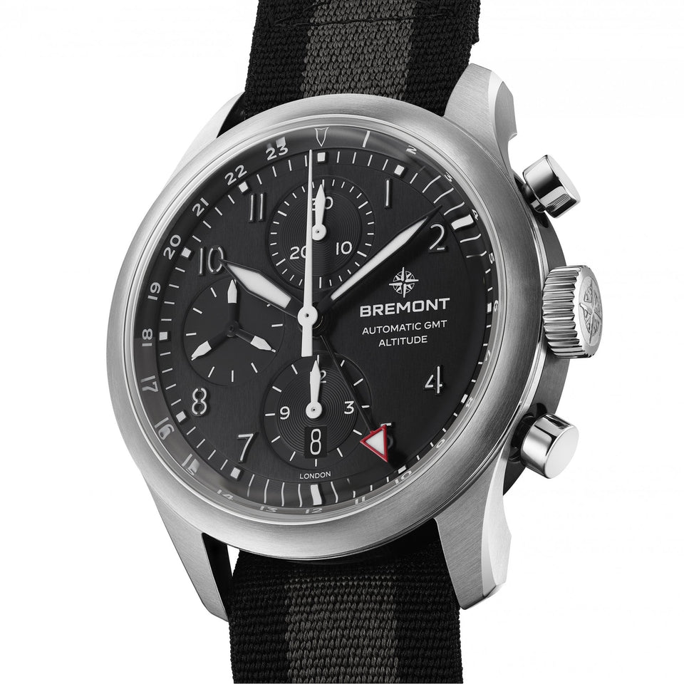 Bremont Altitude Chronograph GMT 42mm NATO Strap Watch