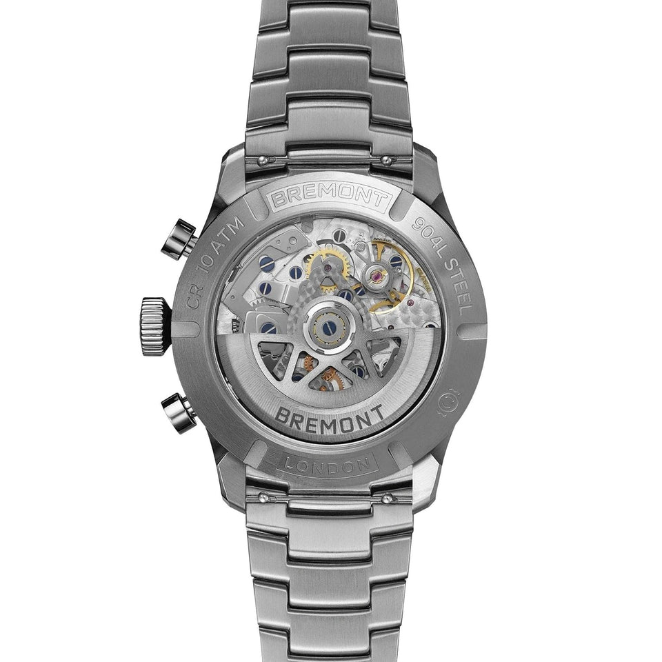 Bremont Altitude Chronograph GMT 42mm Silver Dial Bracelet Watch