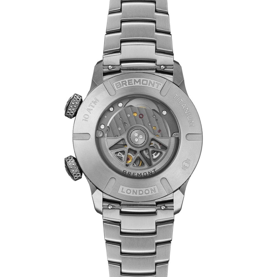 Bremont Altitude MB Meteor 42mm Titanium Bracelet Black Dial Watch