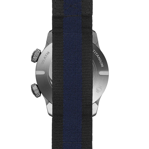 Bremont Altitude MB Meteor Air Force Blue 42mm Time Zones Titanium Watch
