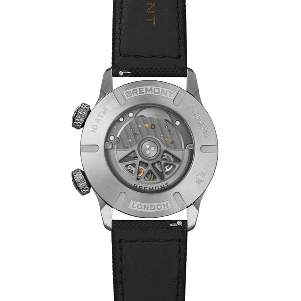 Bremont Altitude MB Meteor Titanium 42mm Leather Strap Watch