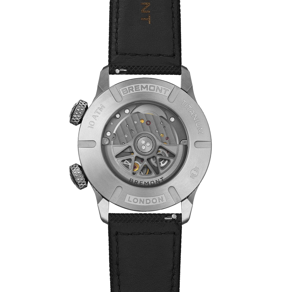 Bremont Altitude MB Meteor Titanium 42mm Leather Strap Watch