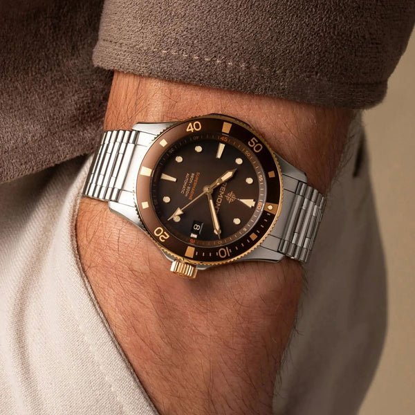 Bremont Gent's 40mm Supermarine Bi-Colour Steel & 18ct Rose Gold Watch