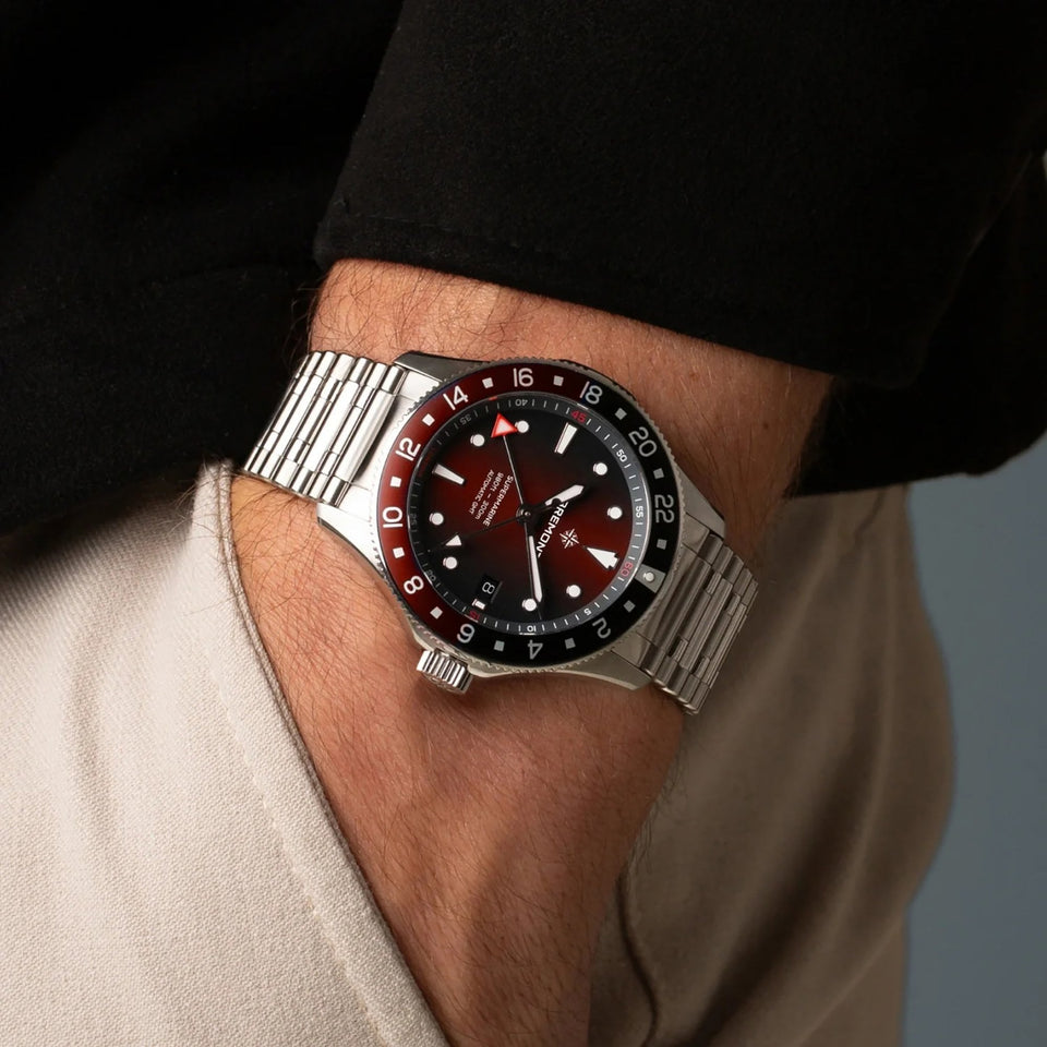 Bremont Men's 40mm Supermarine ‘Ember’ Red Limited Edition Watch