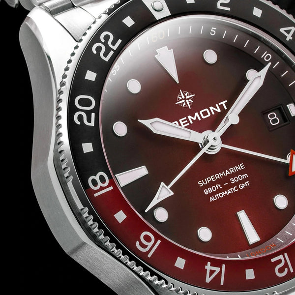 Bremont Men's 40mm Supermarine ‘Ember’ Red Limited Edition Watch