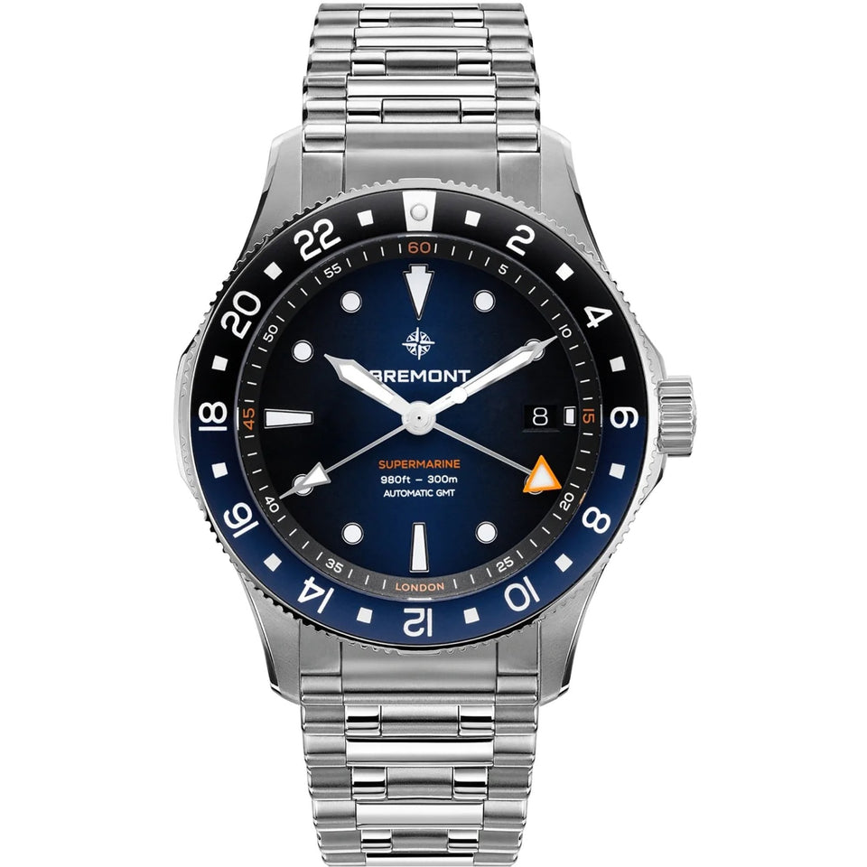 Bremont Men's 40mm Supermarine 'Glacier' Blue Limited Edition Watch