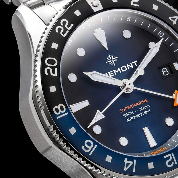 Bremont Men's 40mm Supermarine 'Glacier' Blue Limited Edition Watch