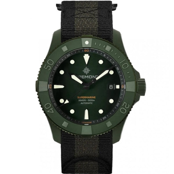 Bremont Men's SUPERMARINE Full Ceramic Jungle Green Limited Edition Watch