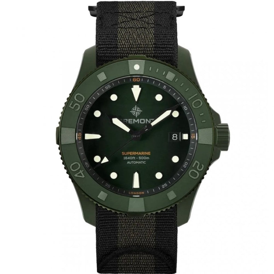 Bremont Men's SUPERMARINE Full Ceramic Jungle Green Limited Edition Watch