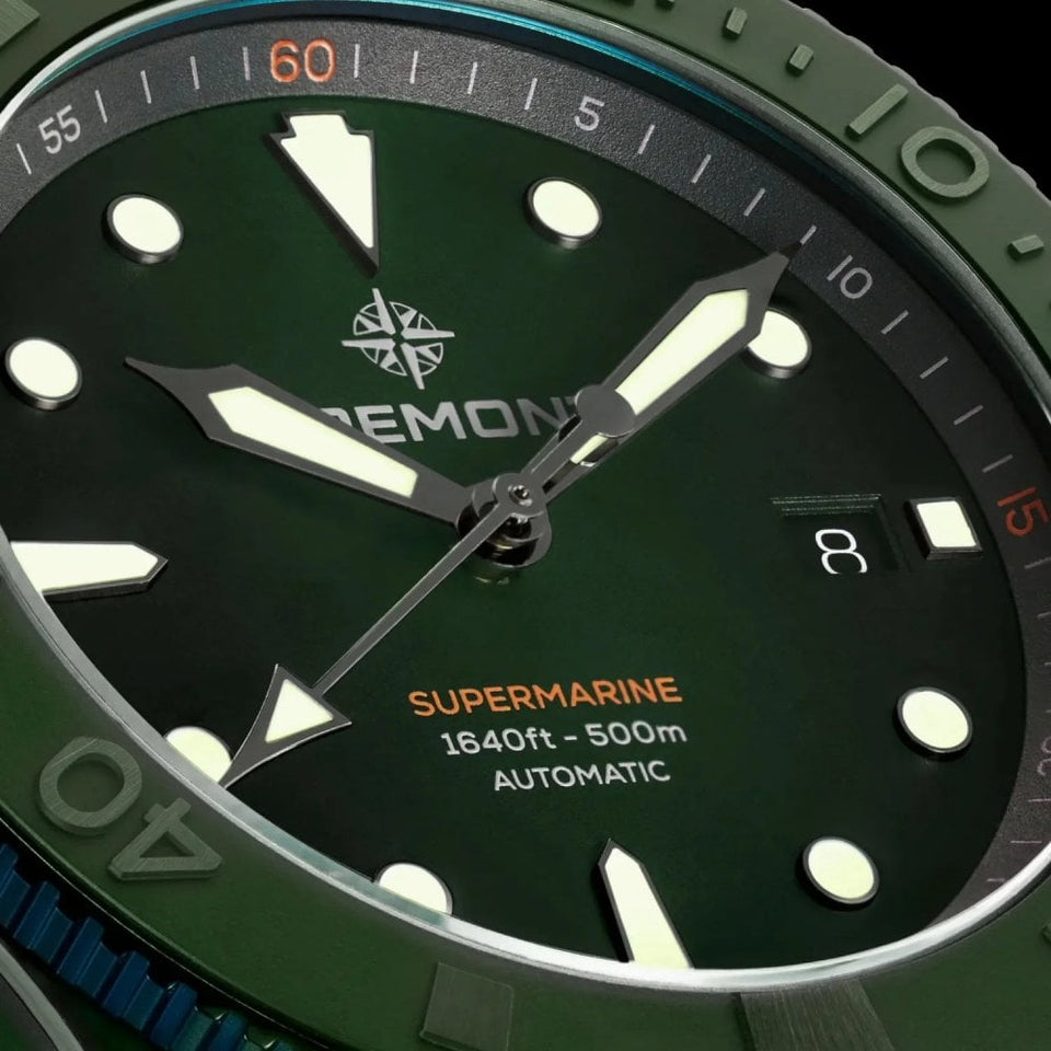 Bremont Men's SUPERMARINE Full Ceramic Jungle Green Limited Edition Watch