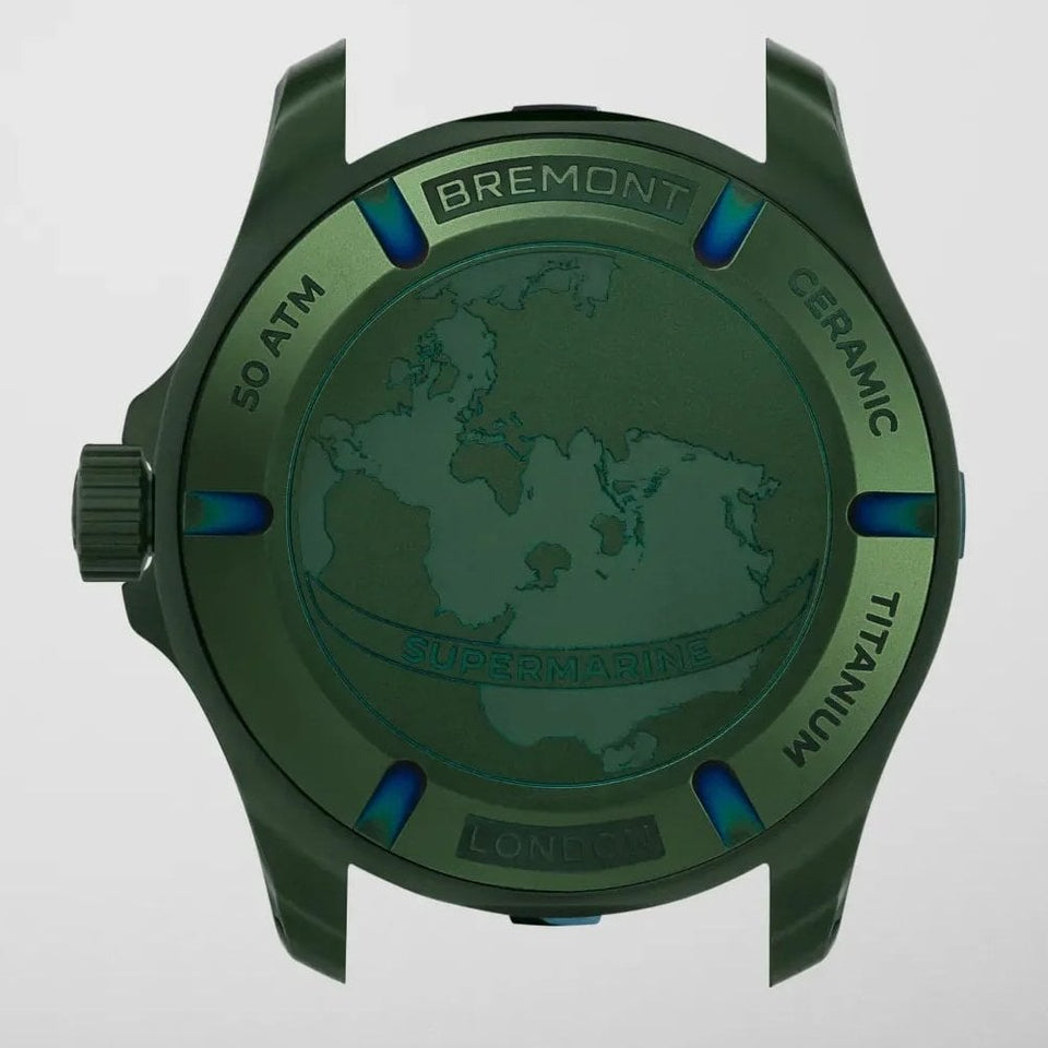 Bremont Men's SUPERMARINE Full Ceramic Jungle Green Limited Edition Watch