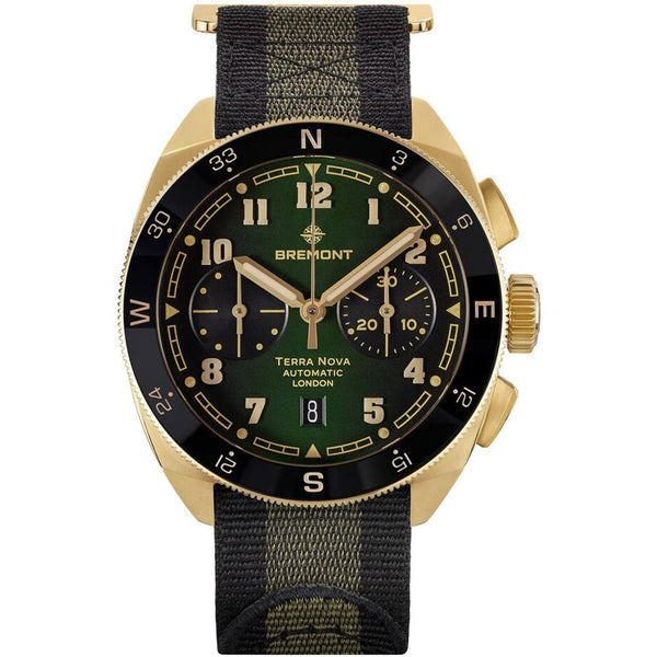 Bremont Men's Terra Nova 42.5mm Bronze Chronograph Watch