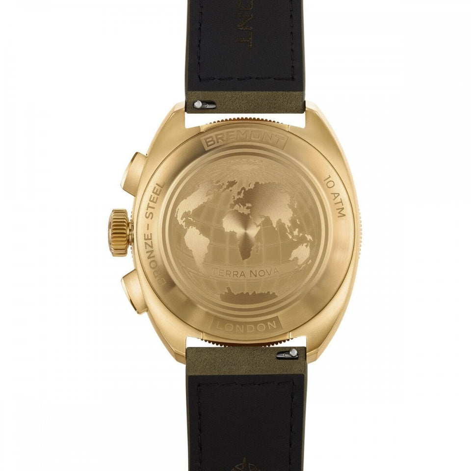 Bremont Men's Terra Nova 42.5mm Chronograph Bronze Watch