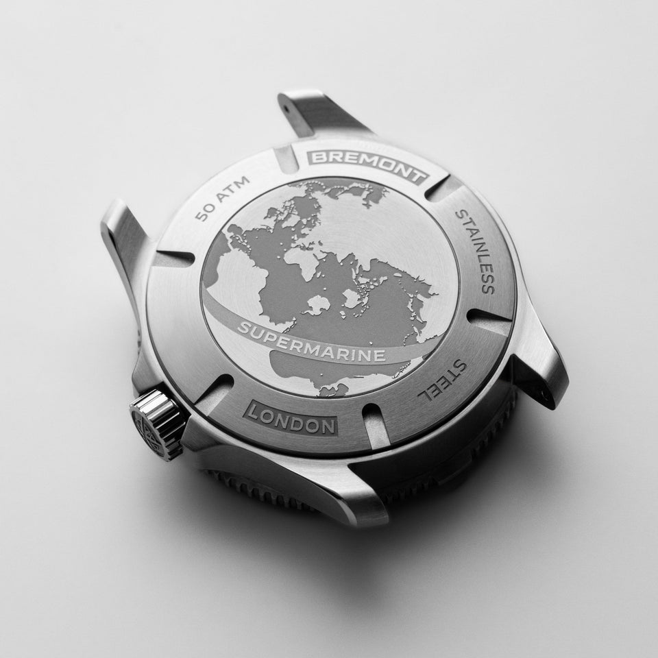 Bremont Supermarine 500 Polar White 43mm Nato Strap Watch