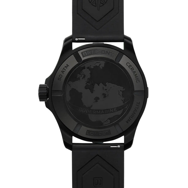 Bremont Supermarine Full Ceramic Tactical Black 43mm Watch