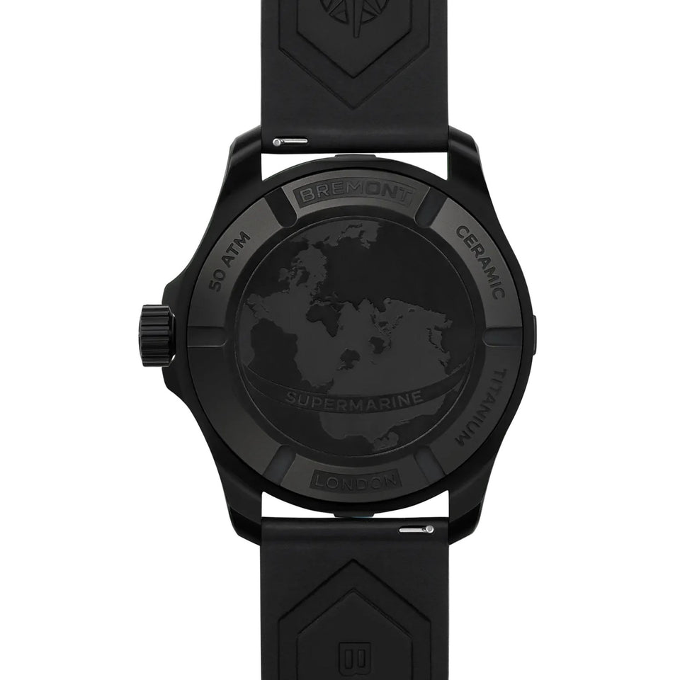 Bremont Supermarine Full Ceramic Tactical Black 43mm Watch