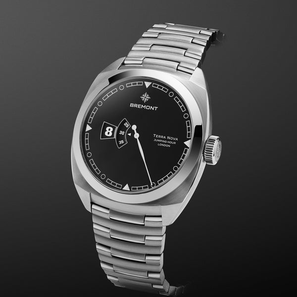Bremont Terra Nova 40.5 Jumping Hour Bracelet Watch