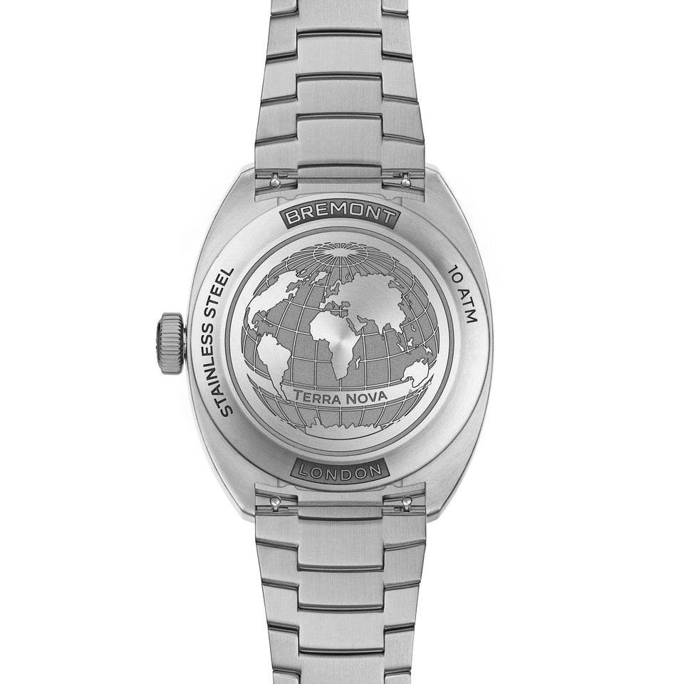 Bremont Terra Nova 40.5 Jumping Hour Bracelet Watch