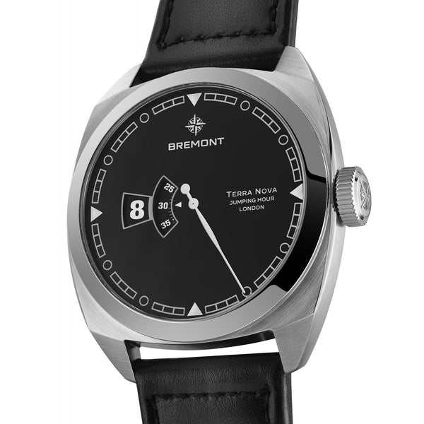 Bremont Terra Nova 40.5 Jumping Hour Strap Watch