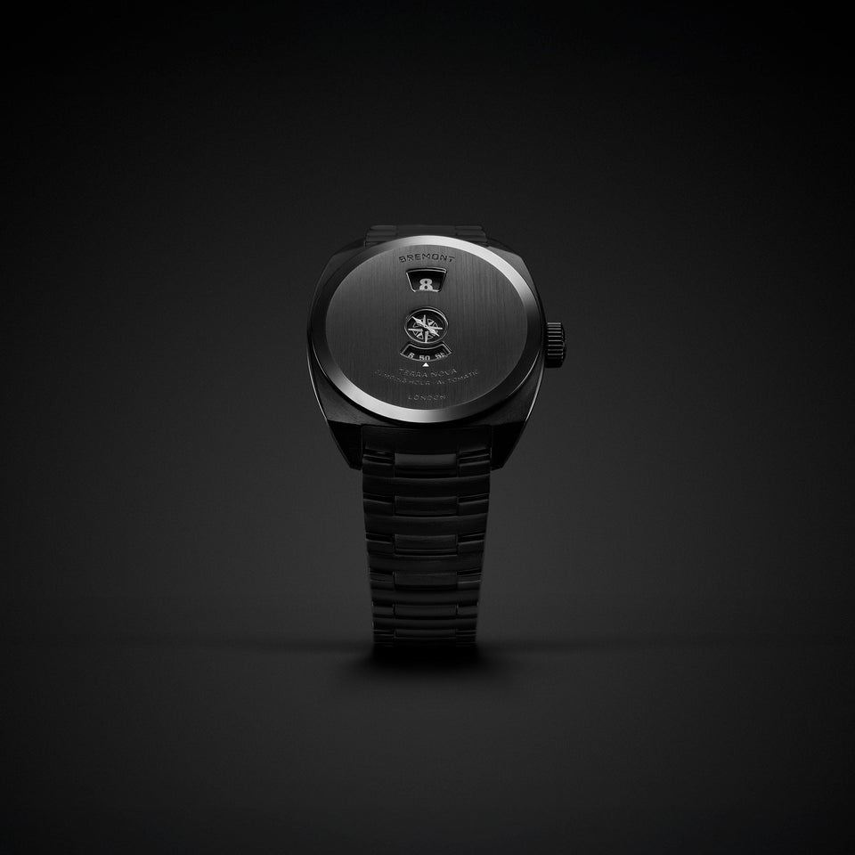 Bremont Terra Nova Jumping Hour Stealth 38mm Black Watch