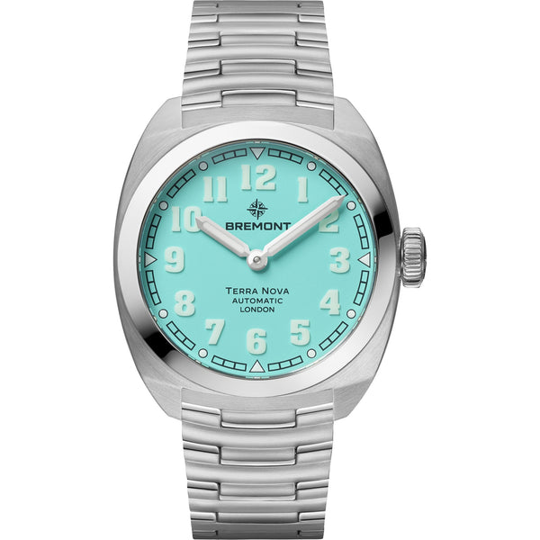 Bremont Limited Edition Turquoise Terra Nova 38mm Automatic Watch