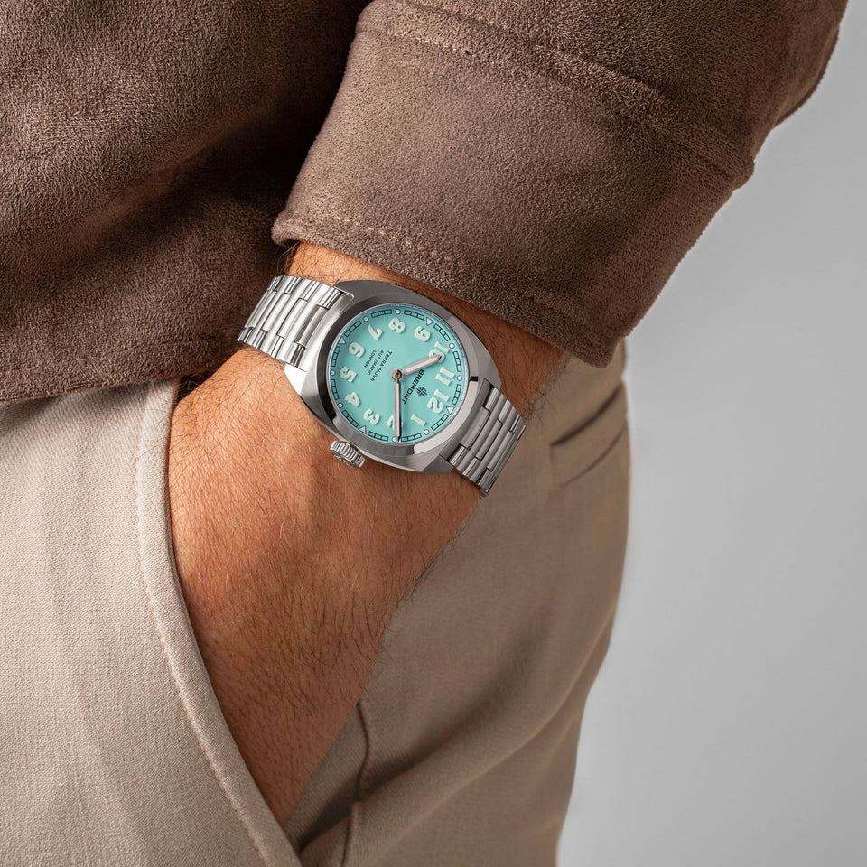 Bremont Limited Edition Turquoise Terra Nova 38mm Automatic Watch
