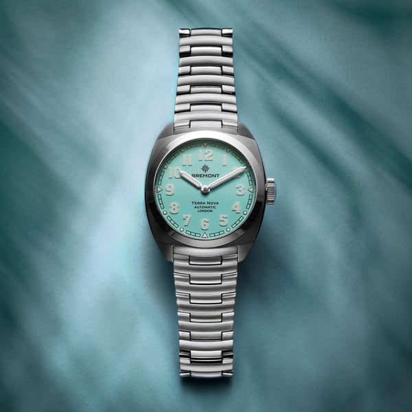 Bremont Limited Edition Turquoise Terra Nova 38mm Automatic Watch