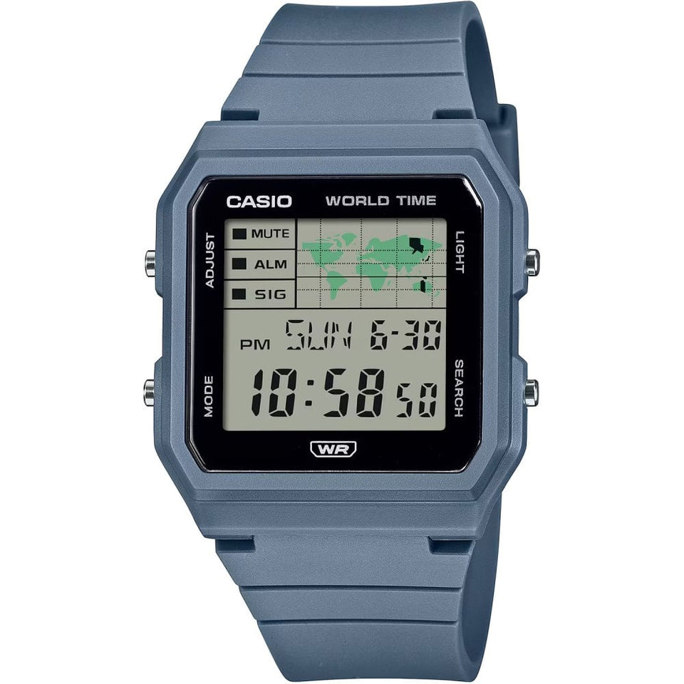 Casio Blue World Time Multifunction Digital Watch