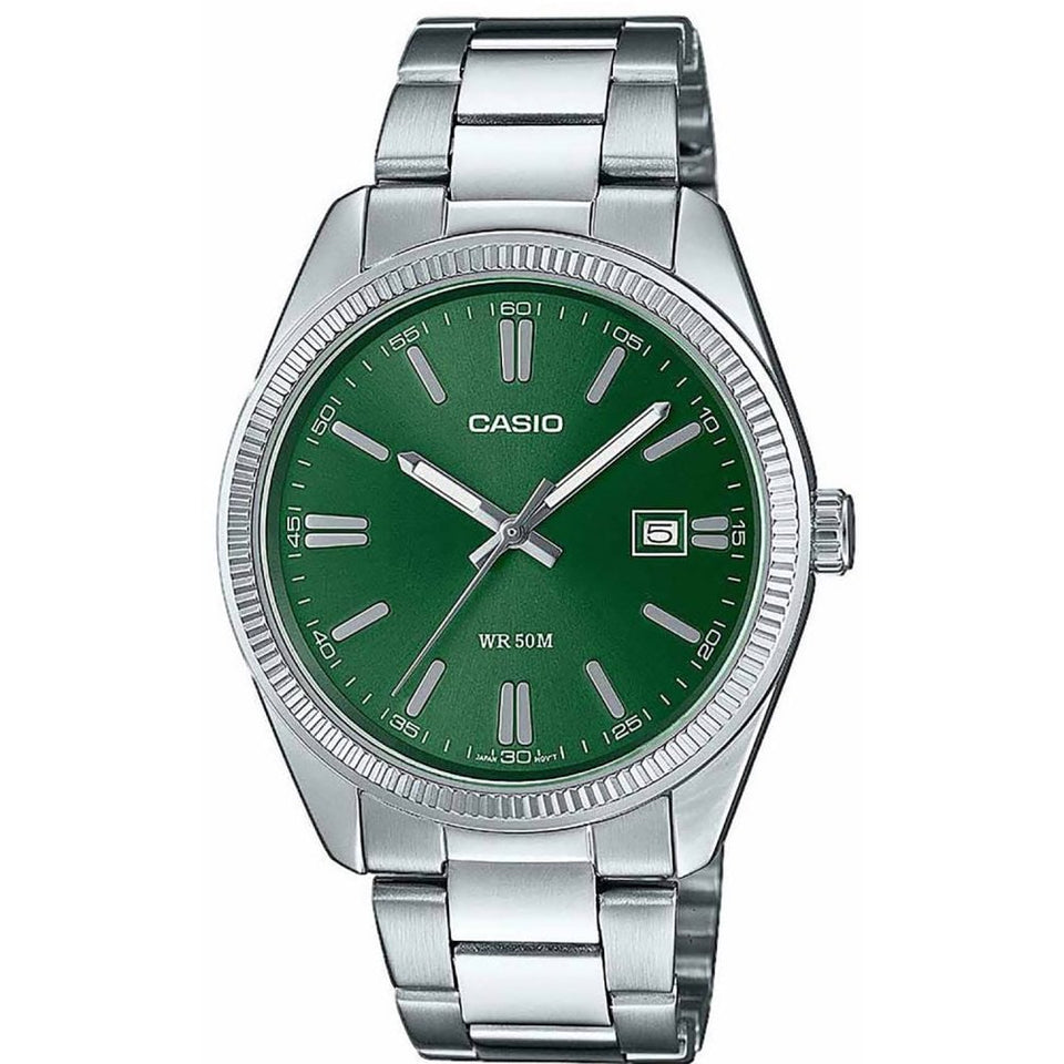 Casio Classic Green Dial Quartz 38.5mm Watch