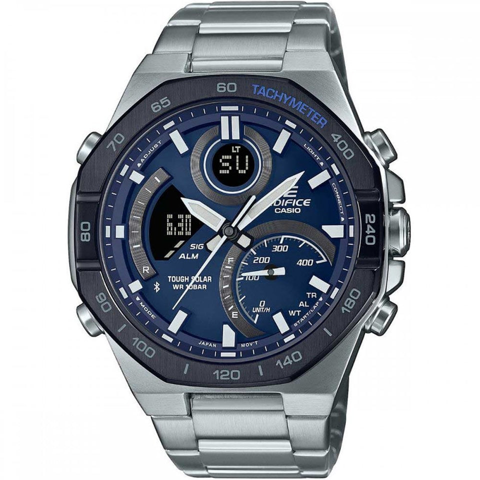 Casio Edifice Men's Digi-Analog Solar Bluetooth® Watch