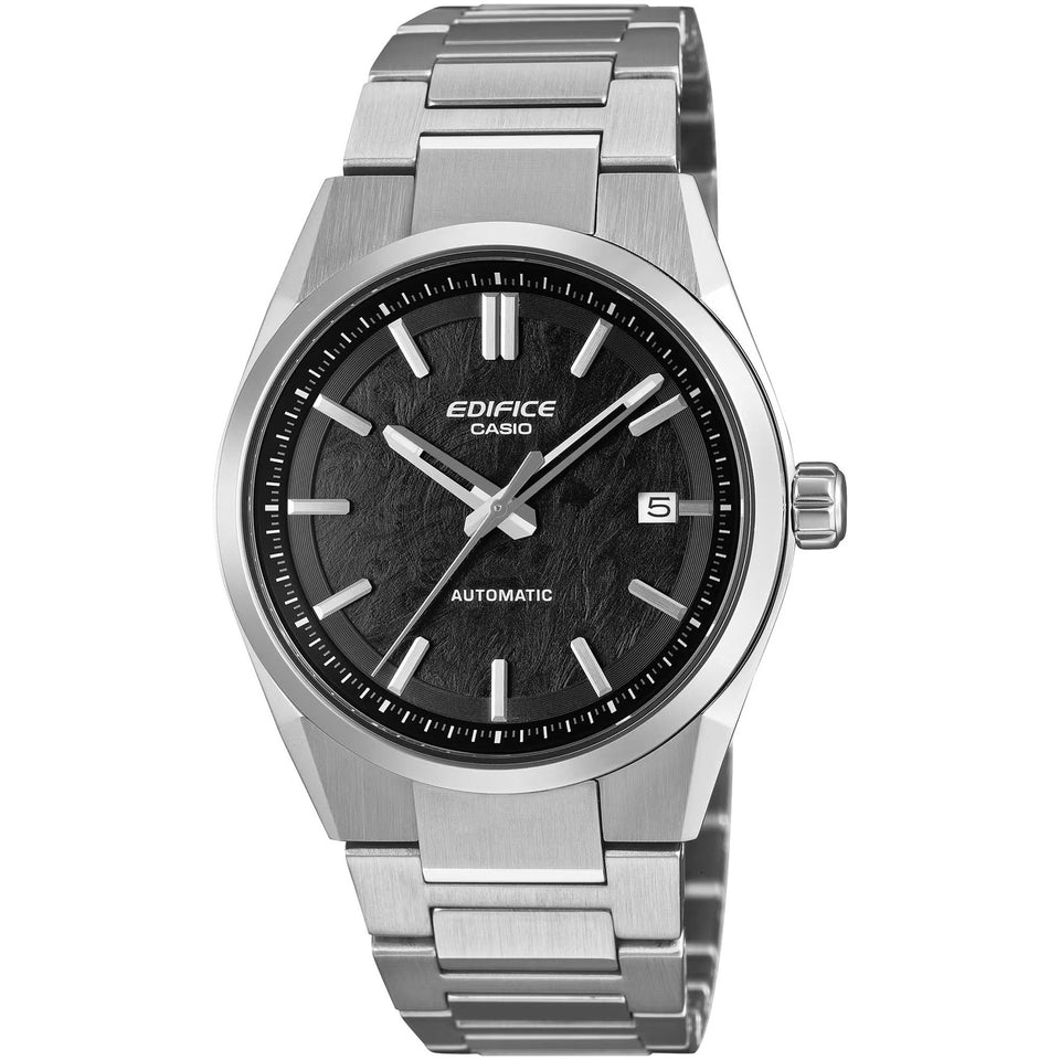 Casio Edifice Men's Electroforming Black Dial Automatic Watch