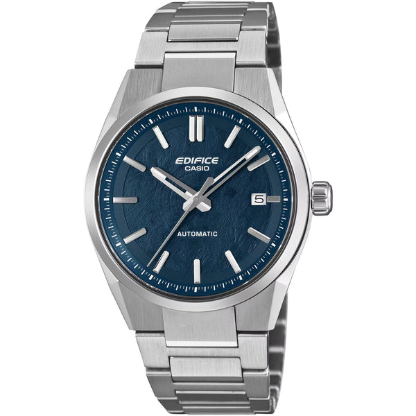 Casio Edifice Men's Electroforming Blue Dial 39mm Automatic Watch